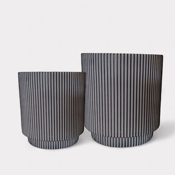 VASO CILINDRICO GROOVE NL