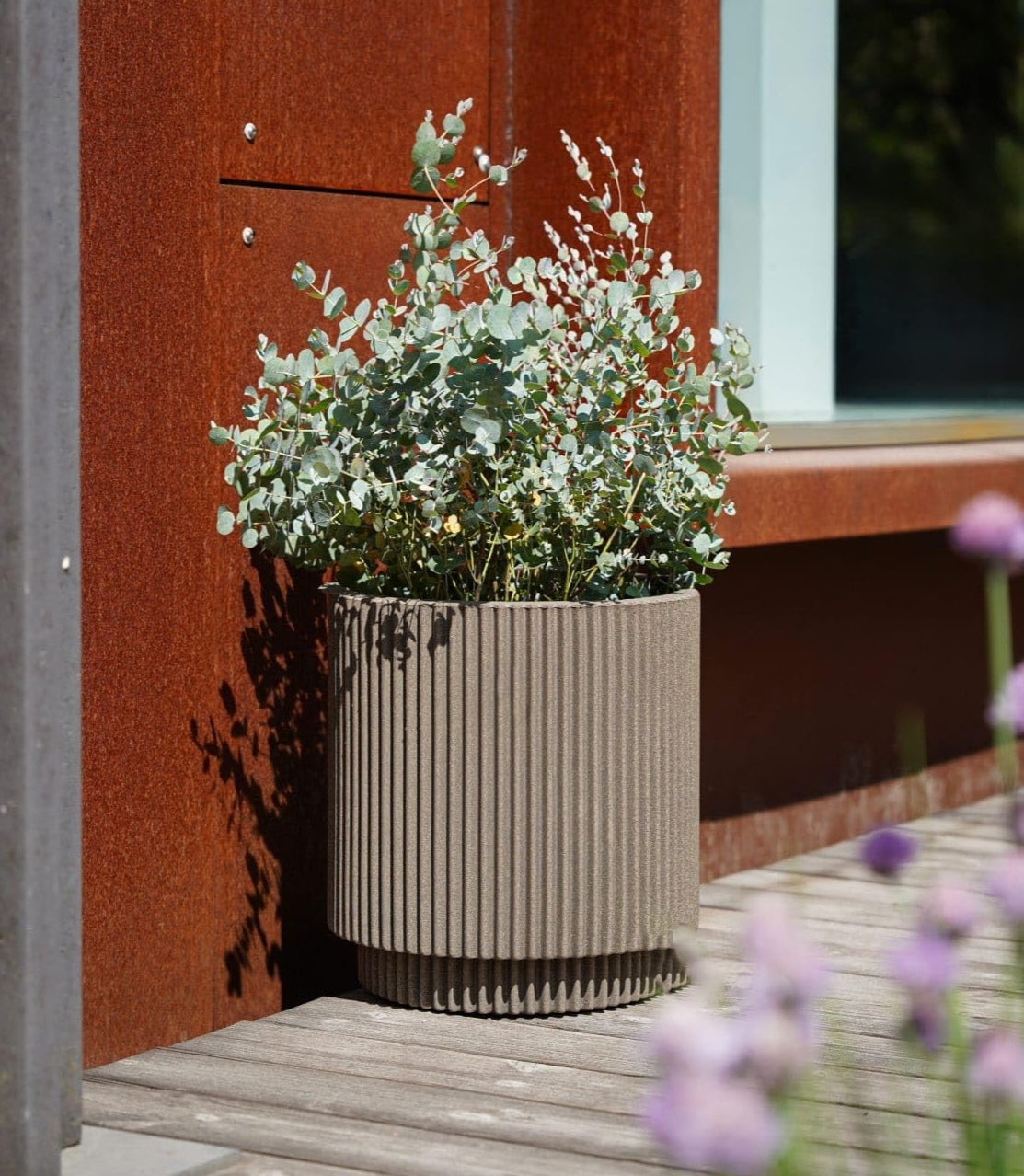 VASO CILINDRICO GROOVE NL